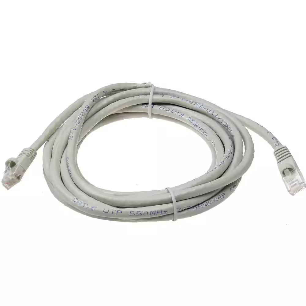 10 Ft. Cat6 Snagless Unshielded (UTP) Network Patch Cable, Gray