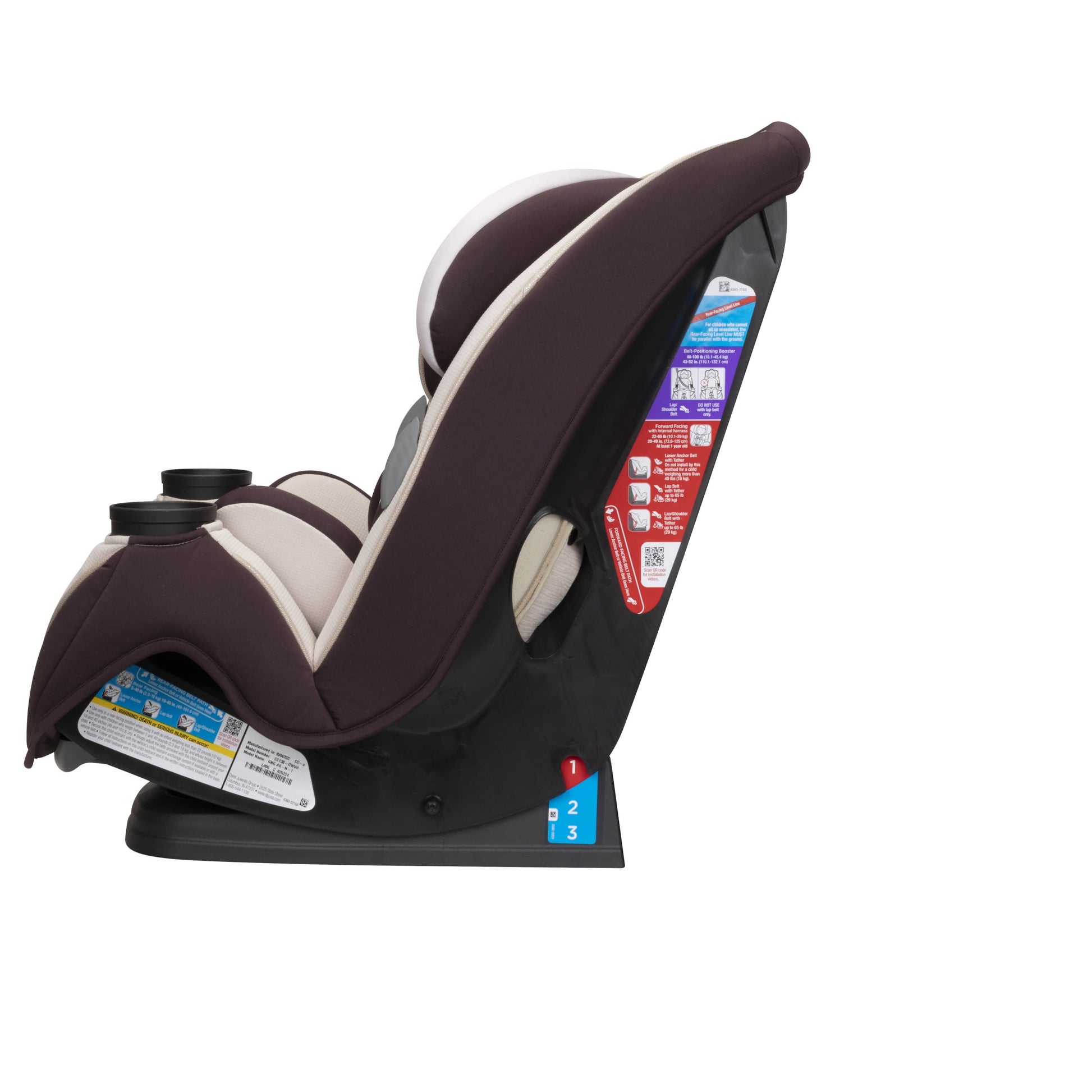 Grow and Go All-In-One Convertible Car Seat, Dunes Edge,