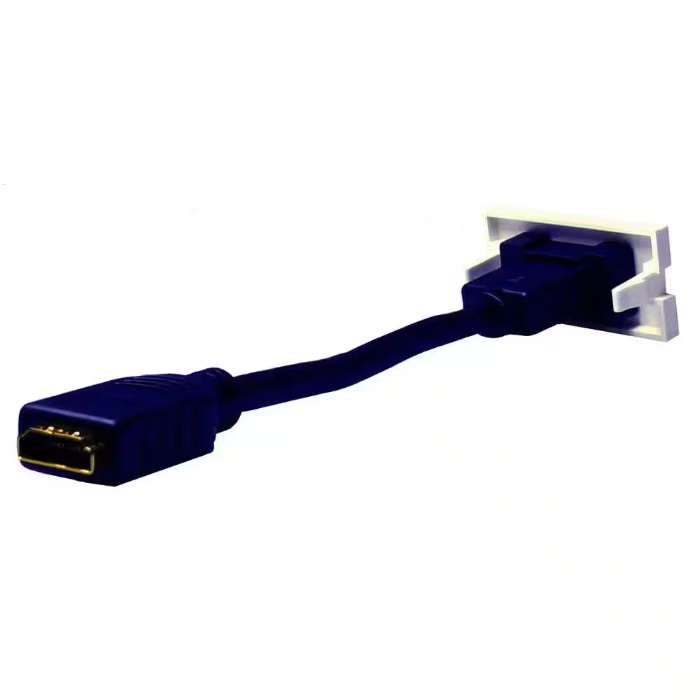 Unimedia Module with HDMI F/F Feed-Through Coupler Pigtail