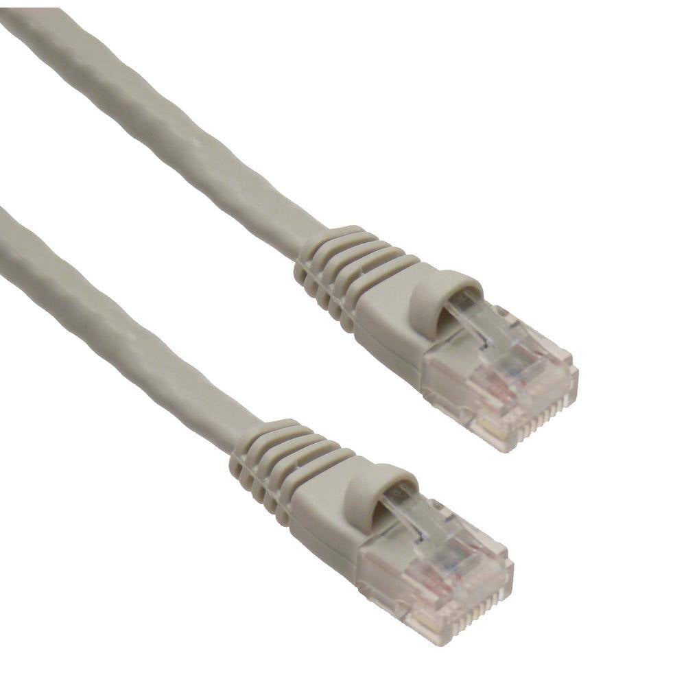 10 Ft. Cat6 Snagless Unshielded (UTP) Network Patch Cable, Gray